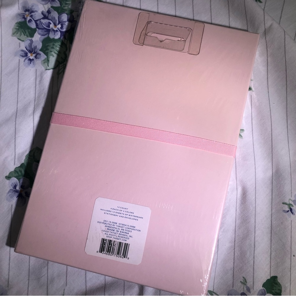 Vintage Simply Shabby Chic Pastel Balletcore Stationery Set - Picture 4 of 5